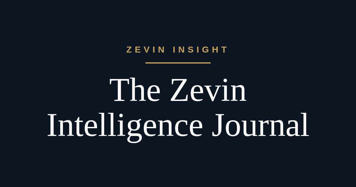 The Zevin Intelligence Journal